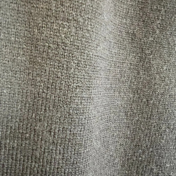 Dex Clothing NWT Black Ribbed Wide Leg Hi Rise Cropped Pants Heavy Knit Black L - Picture 3 of 11